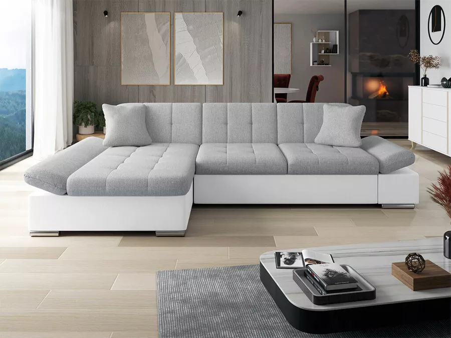 Light Canvas Sofa